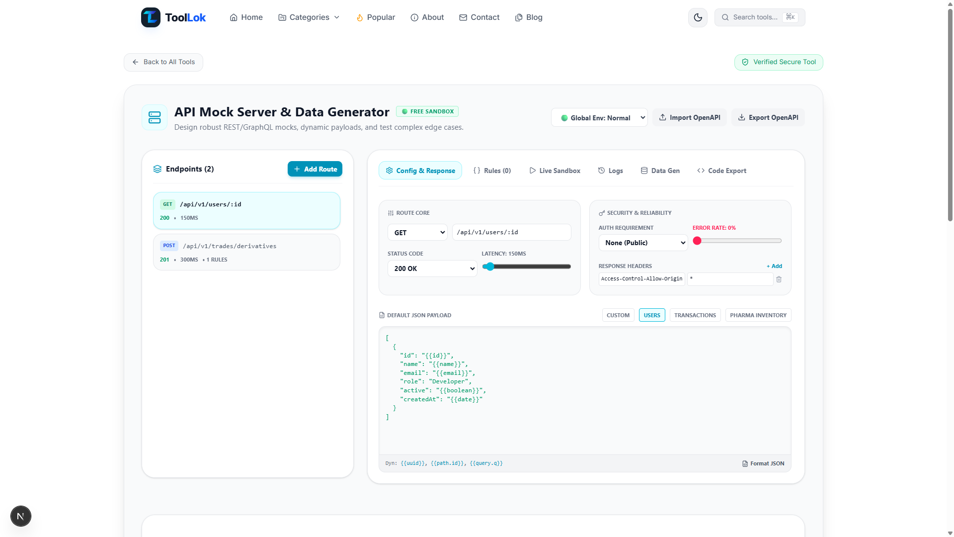API Mock Server & Data Generator: Build and Test APIs Without a Backend