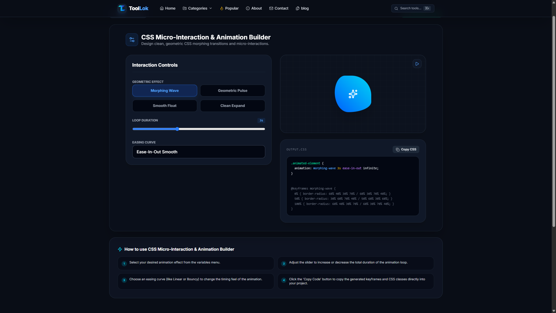 CSS Micro-Interaction & Animation Builder: The Complete Beginner's Guide